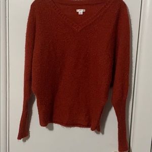 Burnt orange sweater🍂🍁